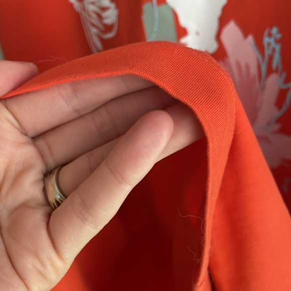 Tanya Taylor Floral Print Midi T-Shirt Dress - Picture 6 of 8